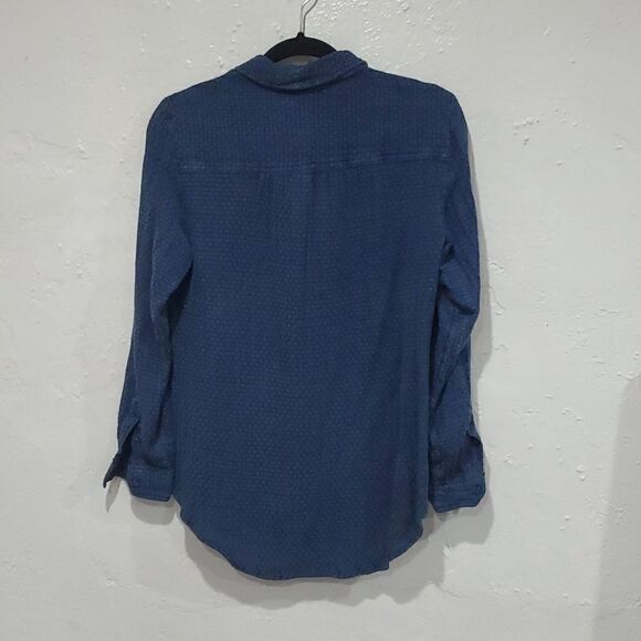 2 Anthropologie Button Down Shirts Current Elliot & Pilco Worn by Sophia Bush - Picture 8 of 16